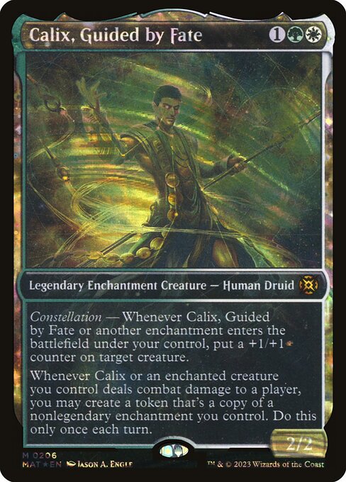 MAT: Calix, Guided by Fate (Halo Foil)