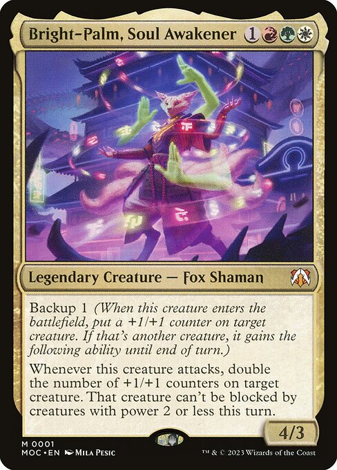 MOC: Bright-Palm, Soul Awakener (Foil)