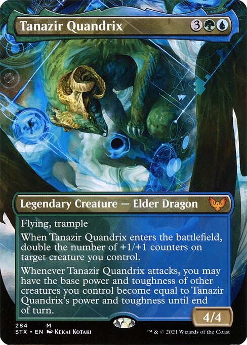 STX: Tanazir Quandrix (Borderless) (Foil)