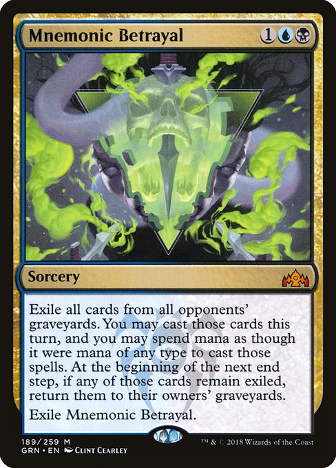 GRN: Mnemonic Betrayal (Foil)