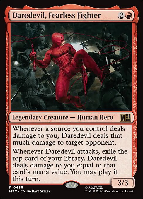 MSC: Daredevil, Fearless Fighter