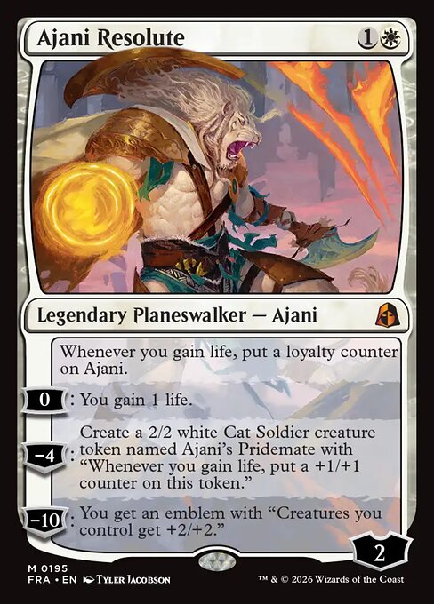 FRA: Ajani Resolute (Foil)