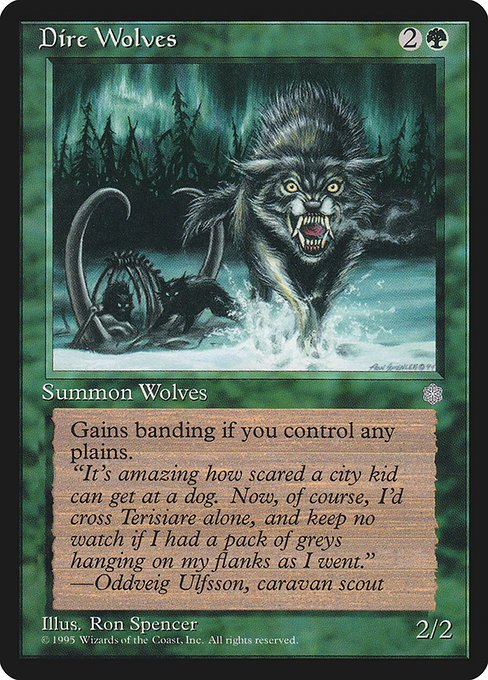ICE: Dire Wolves