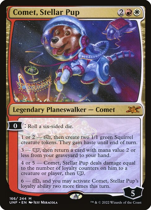 UNF: Comet, Stellar Pup (Foil)