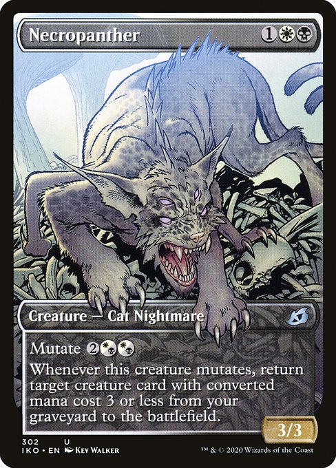 IKO: Necropanther (Showcase) (Foil)