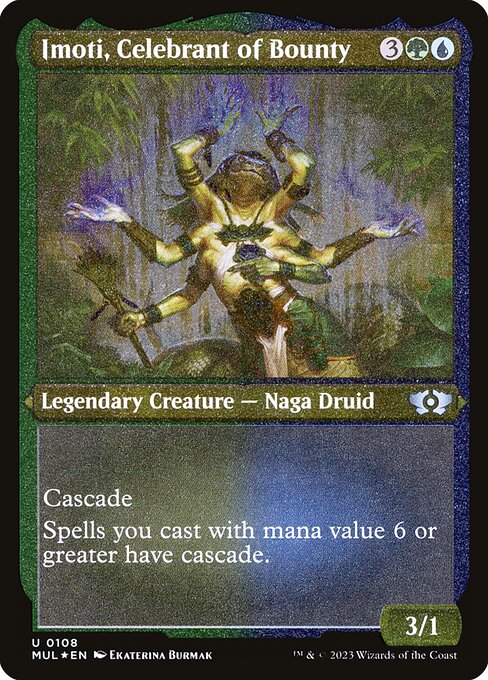 MUL: Imoti, Celebrant of Bounty (Foil Etched)