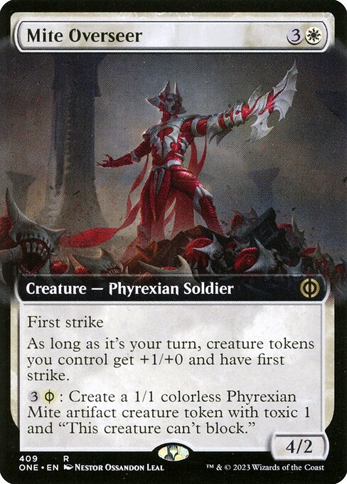 ONE: Mite Overseer (Extended Art) (Foil)