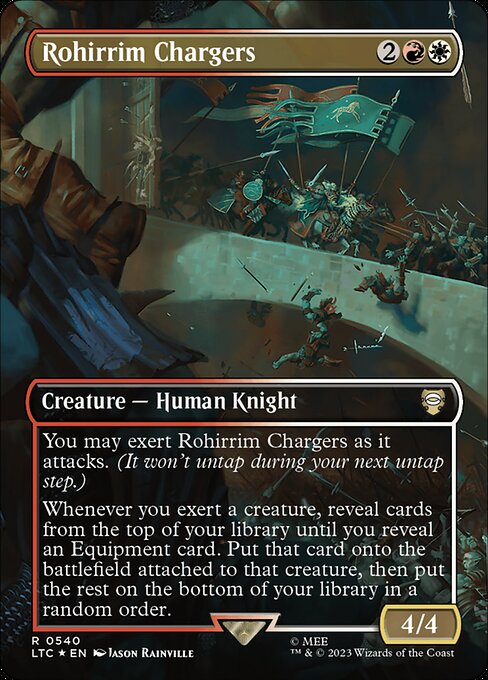 LTC: Rohirrim Chargers (Borderless) (Surge Foil)