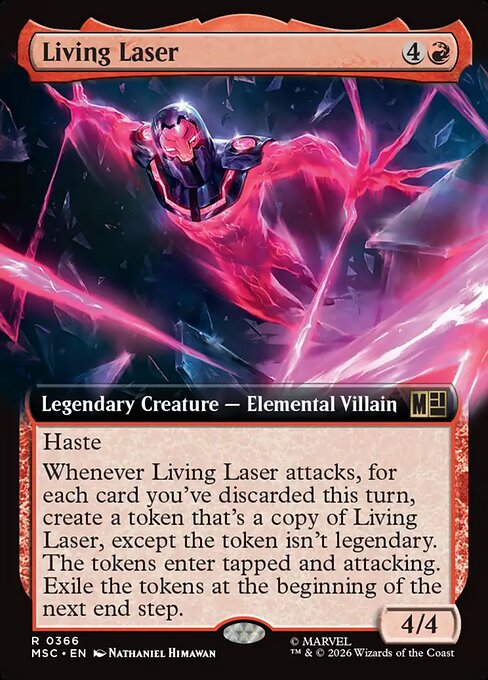 MSC: Living Laser (Extended Art)