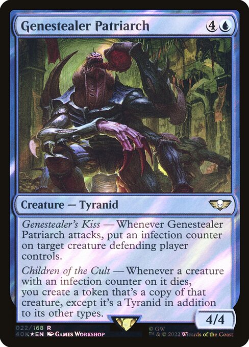 40K: Genestealer Patriarch (Surge Foil)