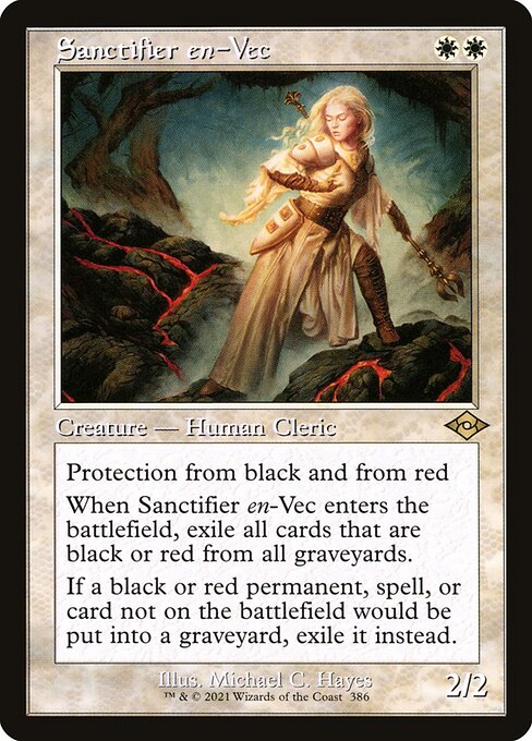 MH2: Sanctifier en-Vec (Retro Frame) (Foil Etched)