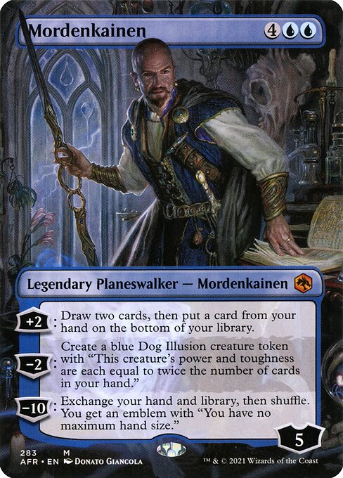 AFR: Mordenkainen (Borderless) (Foil)