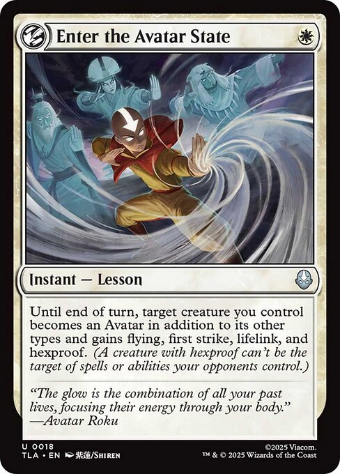 TLA: Enter the Avatar State