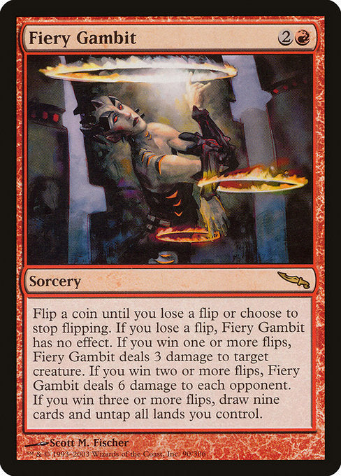 MRD: Fiery Gambit (Foil)