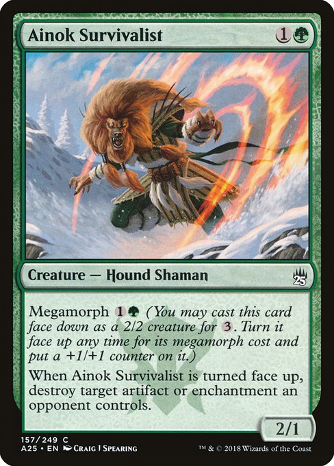 A25: Ainok Survivalist (Foil)