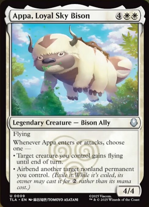 TLA: Appa, Loyal Sky Bison