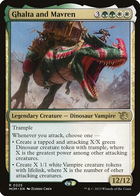 MOM: Ghalta and Mavren (Foil)