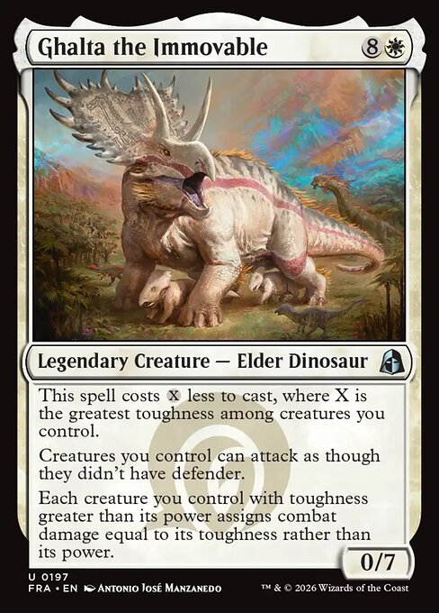 FRA: Ghalta the Immovable (Foil)
