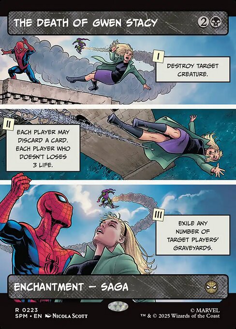 SPM: The Death of Gwen Stacy (Borderless) (Foil)