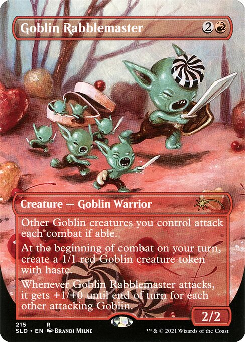 SLD: Goblin Rabblemaster (Foil)