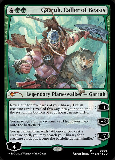SLD: Garruk, Caller of Beasts (Foil)