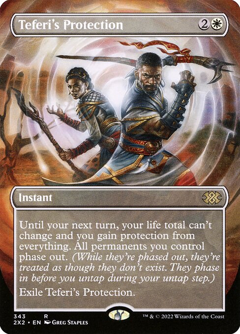 2X2: Teferi's Protection (Borderless) (Foil)