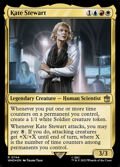 WHO: Kate Stewart (Surge Foil)