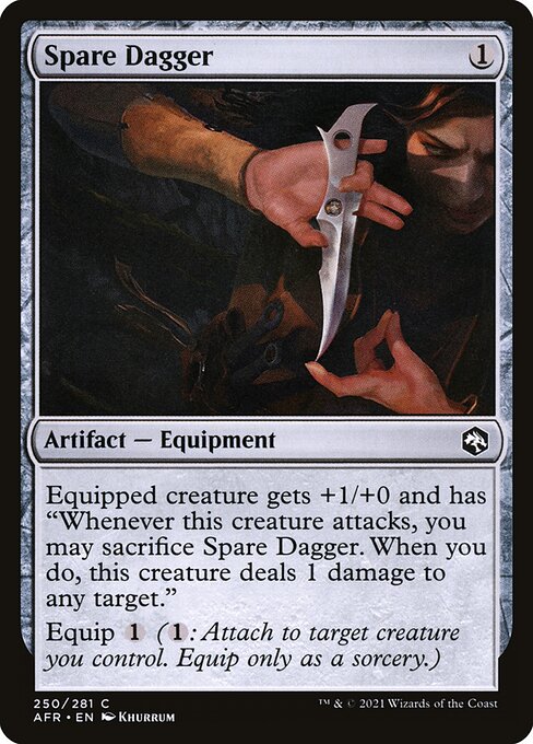 AFR: Spare Dagger (Foil)