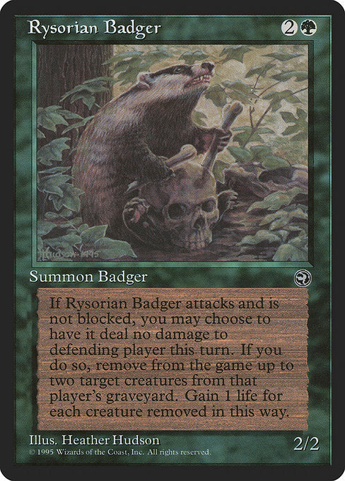 HML: Rysorian Badger
