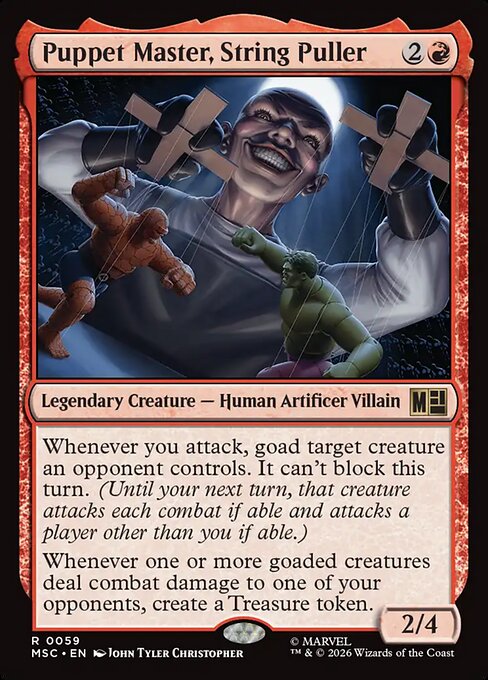 MSC: Puppet Master, String Puller