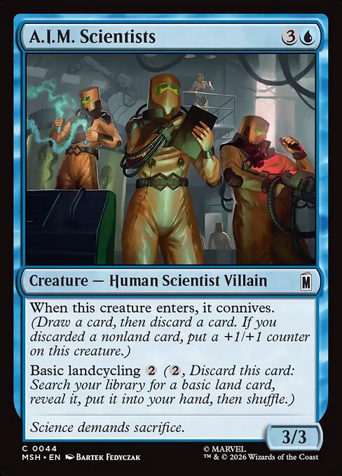 MSH: A.I.M. Scientists