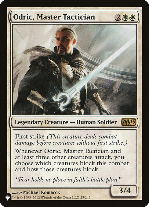 PLST: Odric, Master Tactician