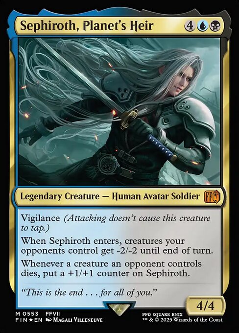 FIN: Sephiroth, Planet's Heir (Foil)