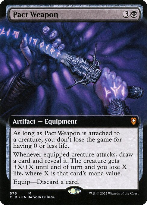 CLB: Pact Weapon (Extended Art) (Foil)