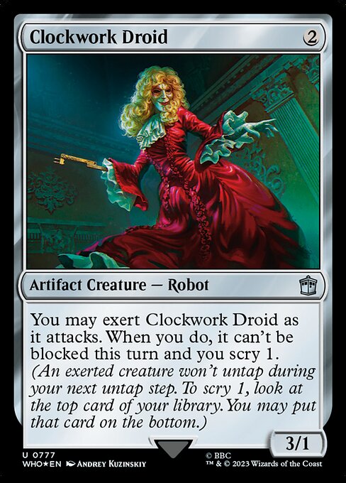 WHO: Clockwork Droid (Surge Foil)