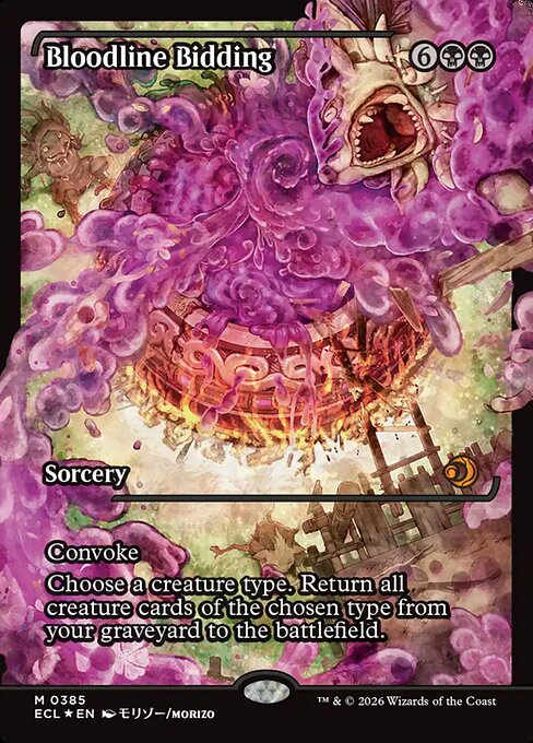 ECL: Bloodline Bidding (Showcase) (Foil)
