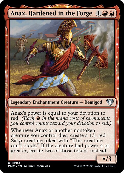 CMM: Anax, Hardened in the Forge (Foil)