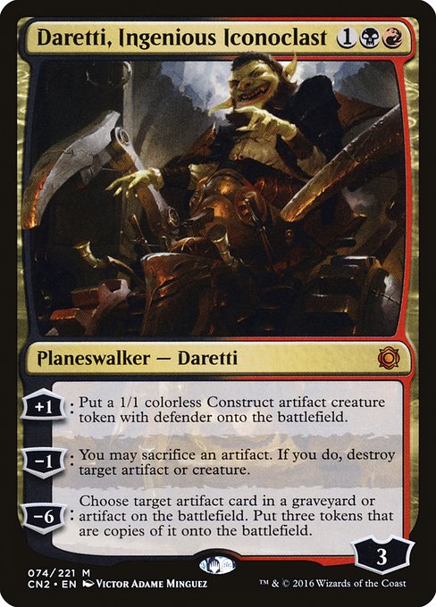 CN2: Daretti, Ingenious Iconoclast (Foil)