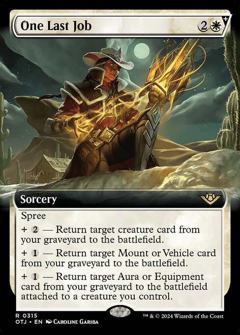 OTJ: One Last Job (Extended Art) (Foil)