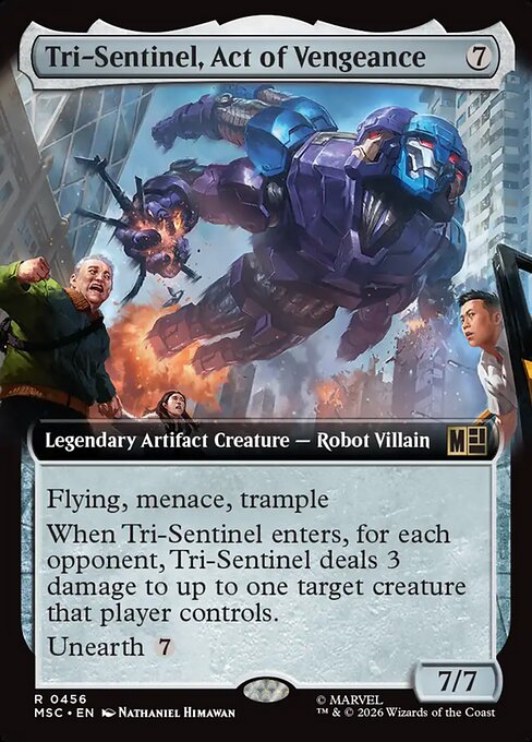 MSC: Tri-Sentinel, Act of Vengeance (Extended Art)
