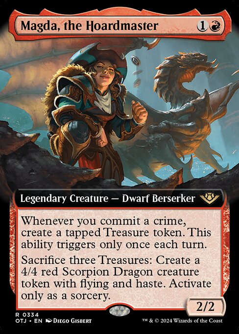 OTJ: Magda, the Hoardmaster (Extended Art) (Foil)