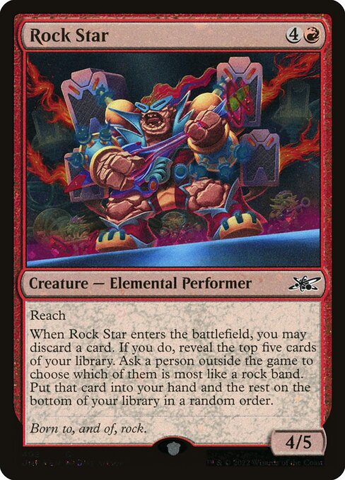 UNF: Rock Star (Galaxy Foil)