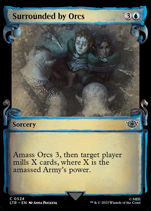LTR: Surrounded by Orcs (Showcase Scrolls)