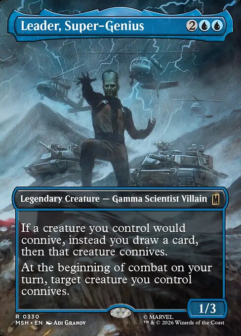 MSH: Leader, Super-Genius (Borderless)