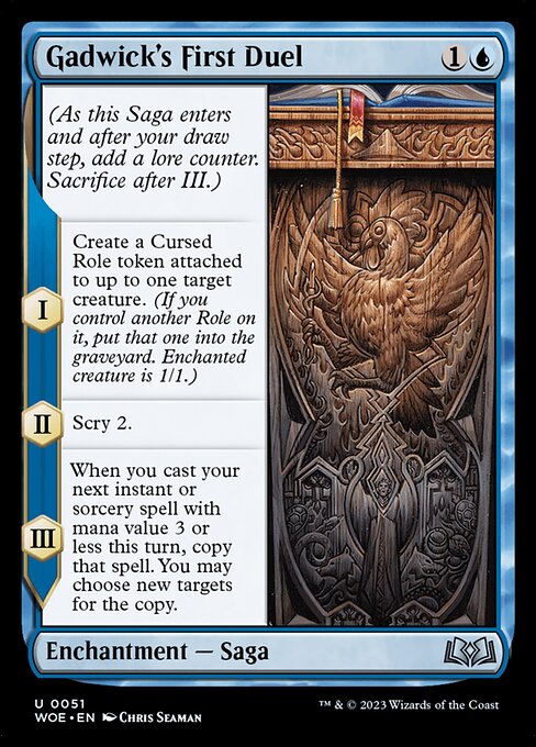 WOE: Gadwick's First Duel (Foil)