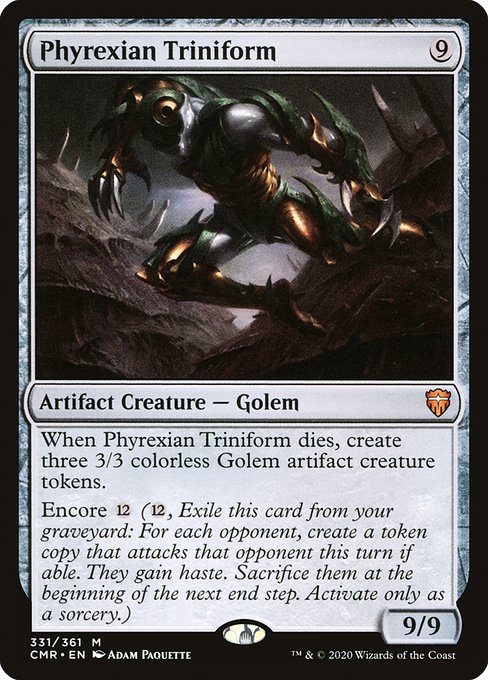 CMR: Phyrexian Triniform (Foil)