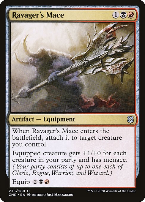 ZNR: Ravager's Mace