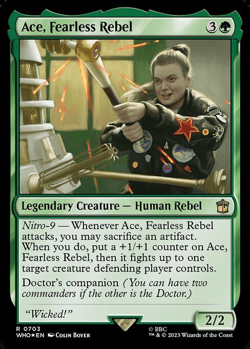 WHO: Ace, Fearless Rebel (Surge Foil)
