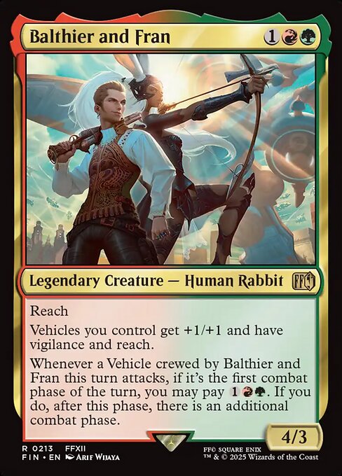 FIN: Balthier and Fran (Foil)
