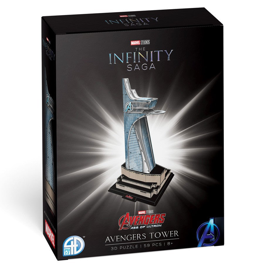Marvel: Avengers Tower 3D Puzzle (59 pieces)